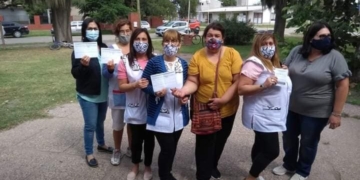 Gaboto también comenzó a vacunar a sus docentes