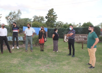 San Genaro «plantó memoria» de la mano de concejales y entidades