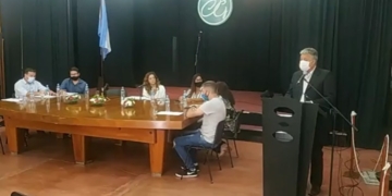 «Sigamos trabajando juntos», pidió Marconcini en la apertura de sesiones de San Genaro