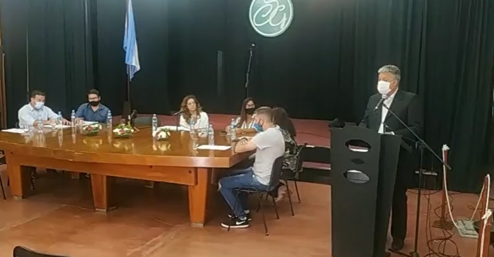 «Sigamos trabajando juntos», pidió Marconcini en la apertura de sesiones de San Genaro