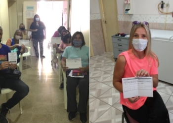 Los docentes de Maciel y Díaz comenzaron a ser vacunados contra el Covid