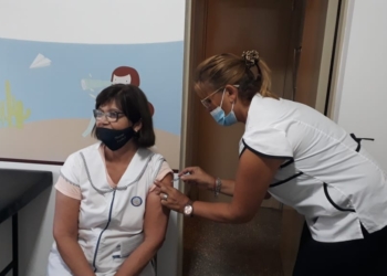 Totoras recibió 200 vacunas más para docentes de la ciudad y pueblos vecinos