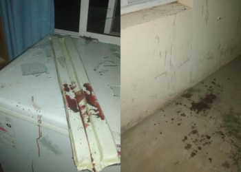 Robaron en pleno centro de San Genaro y huyeron heridos con cortes de vidrio