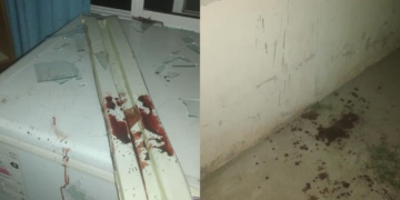 Robaron en pleno centro de San Genaro y huyeron heridos con cortes de vidrio