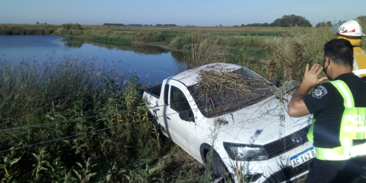 Una joven despistó entre Díaz y San Genaro y quedó al borde de una laguna