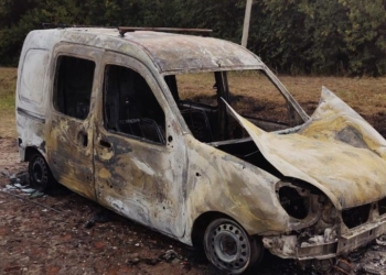 Ardió una camioneta en Timbúes: pérdidas totales