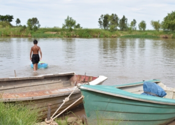 Un joven se arrojó al río y salvó a un nene que se estaba ahogando
