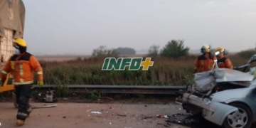 Tragedia en Andino: un conductor de Gaboto falleció y hay dos menores heridos