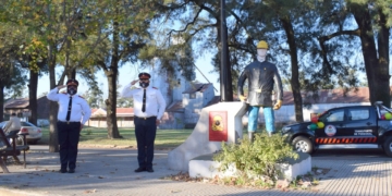 Bomberos de Barrancas cuentan con nuevo jefe y subjefe del cuerpo activo