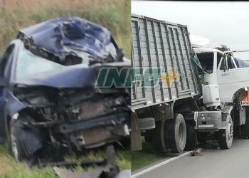 Un totorense falleció sobre la Ruta 91 al impactar contra un camión