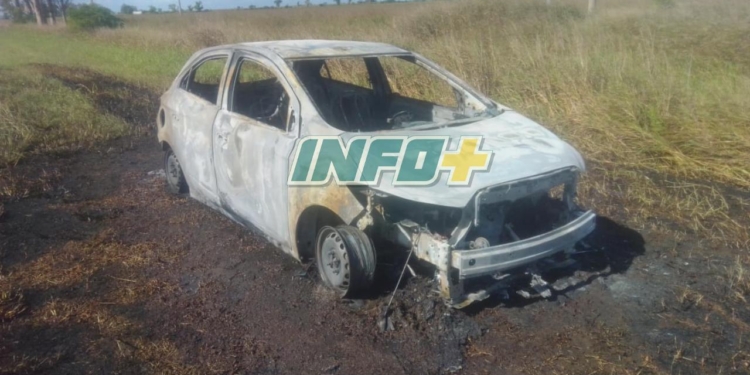 Un joven de San Genaro detuvo su auto para ir a pescar y se le prendió fuego