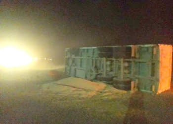 Dos accidentes de camiones en Ruta 34: uno volcó y la traza permaneció cortada