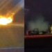 Un vehículo ardió en llamas en autopista y hubo pérdidas totales