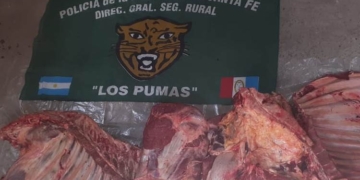 Decomisaron más de 100 kilos de carne en un comercio de Gaboto