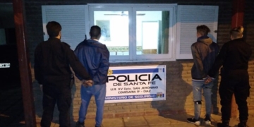 Dos detenidos en Díaz y recuperación de elementos robados