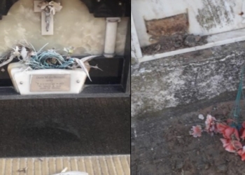 Volvieron a vandalizar el cementerio de Pueblo Irigoyen
