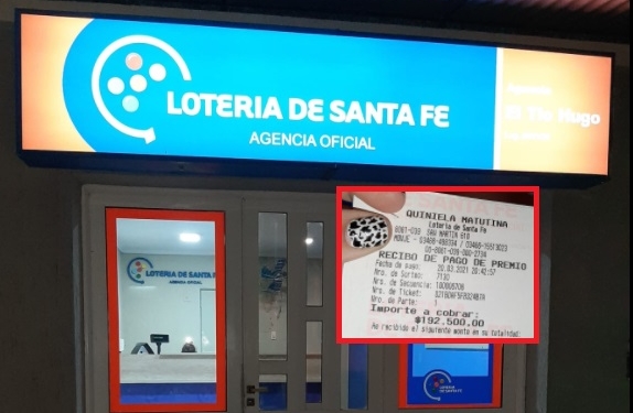 Un apostador de Monje ganó cerca de 200 mil pesos en la Quiniela