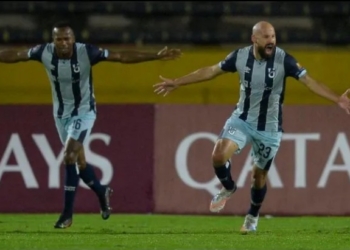 Alma de goleador: Juanma Tévez volvió a marcar y avanza en la Copa Libertadores