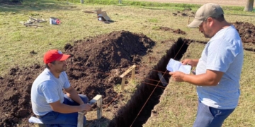Serodino: la comuna construye 10 viviendas luego de casi tres décadas