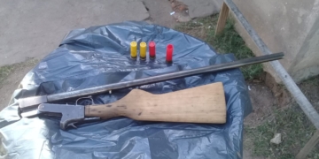 Requisa y secuestro de arma en una vivienda de San Genaro