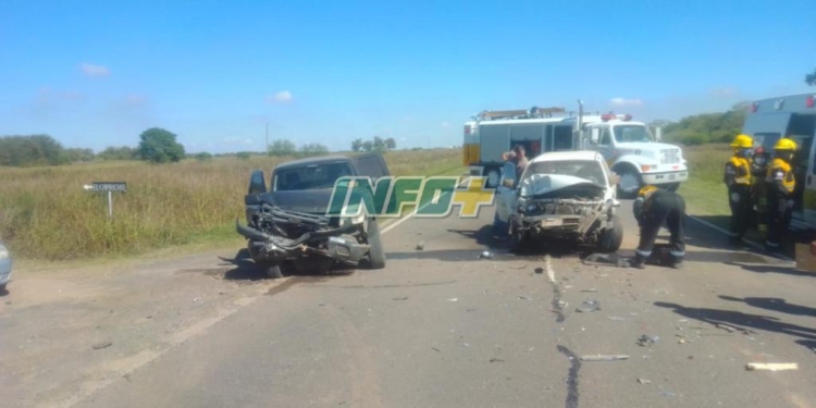 Un nene de 13 años conducía una camioneta e impactó con otra entre San Genaro y Díaz