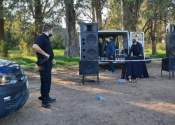 Desbarataron una fiesta que se extendió hasta las 9 de la mañana: 5 detenidos