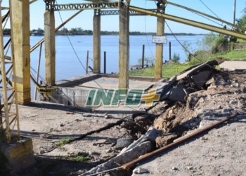 Gaboto: construirán la nueva bajada náutica en el camping tras el desmoronamiento