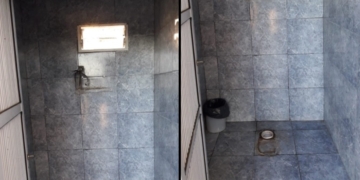 Robaron un inodoro y mochila de agua de un baño en La Boca de Monje