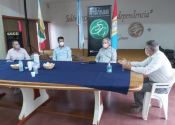 Importante reunión en San Genaro: proyectan un área industrial para la ciudad