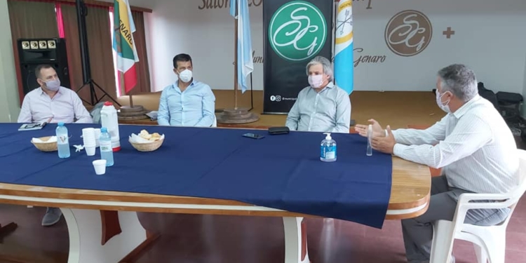 Importante reunión en San Genaro: proyectan un área industrial para la ciudad