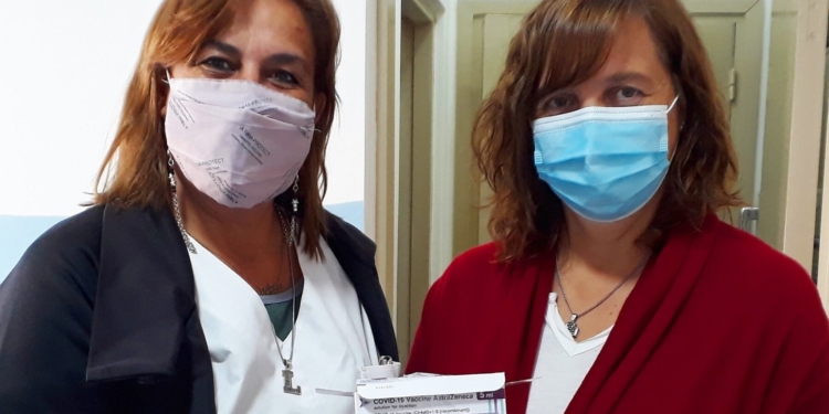 Totoras ya colocó 4 mil dosis y hace punta en la vacunación de la región