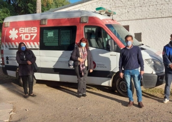 Coronda recibió una ambulancia de alta complejidad