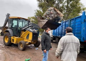 Serodino ecológico: entregaron 700 Kg de botellas para reciclar