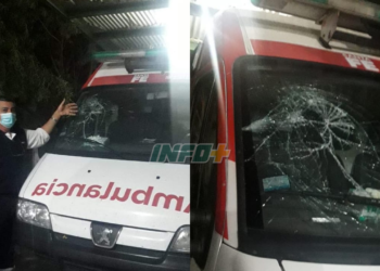 Maciel: familiares de un abuelo fallecido vandalizaron la ambulancia del Samco
