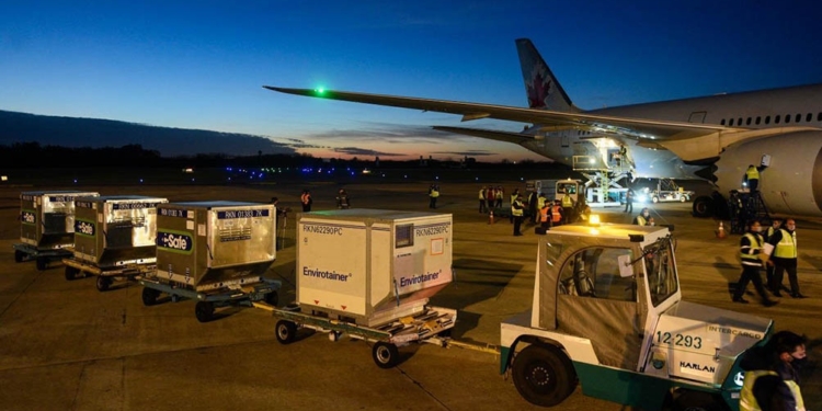 Más de 2 millones de vacunas AstraZeneca llegaron al país