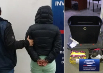 El video de la insólita fuga presos: escaparon en «carritos» y hay una mujer detenida