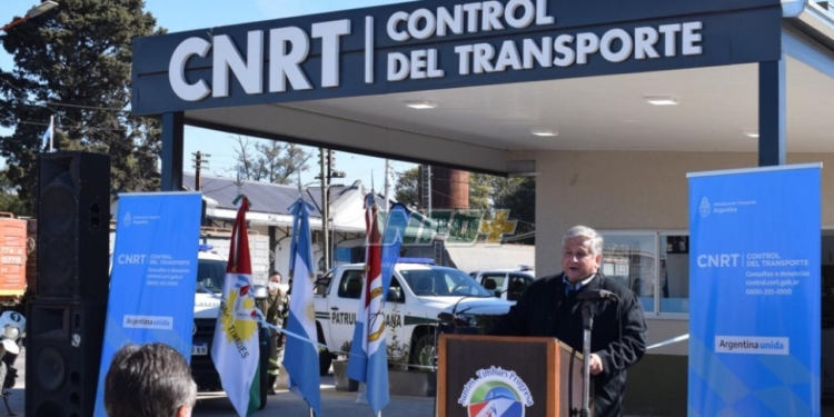 Timbúes ya cuenta con la oficina de Control Nacional de Regulación de Transporte
