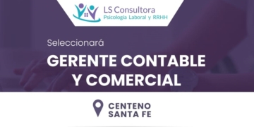 Centeno: buscan gerente contable y comercial para importante empresa