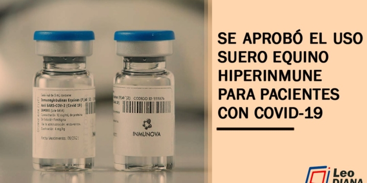 Aprobaron el uso del suero equino hiperinmune para pacientes con Covid