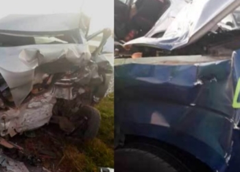 Impactante choque múltiple en la autopista Rosario Santa Fe