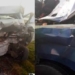 Impactante choque múltiple en la autopista Rosario Santa Fe
