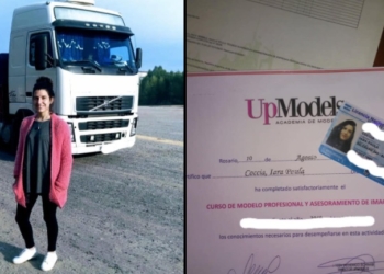 Modelo y camionera: Iara, la joven de Barrancas que rompió estereotipos