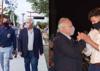 Lifschitz y sus últimas visitas a la región, en Serodino y Correa