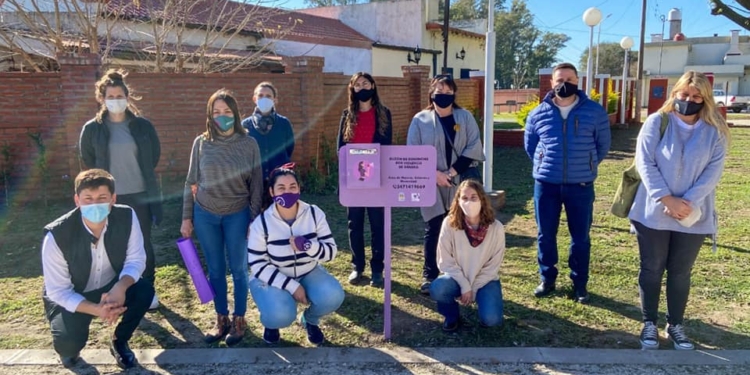 Correa colocó un buzón de denuncias por violencia de género