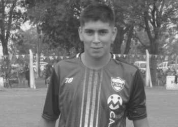 Dolor por la muerte de un joven futbolista de San Genaro