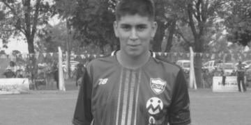 Dolor por la muerte de un joven futbolista de San Genaro