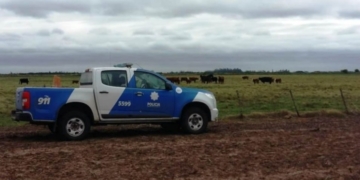 Robaron múltiples herramientas y armas en un campo de Oliveros