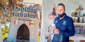 «Capillas Rurales»: Theller presentó su libro con atrapantes historias de la región