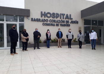 Timbúes inauguró laboratorio, internación Covid y generador en su hospital