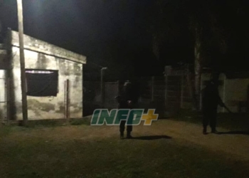 Allanamientos en Gaboto: armas, elementos robados y un detenido